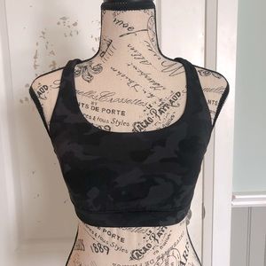 Lululemon black camo energy bra